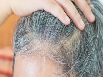 ترکیب رنگ و اکسیدان برای پوشاندن موی سفید